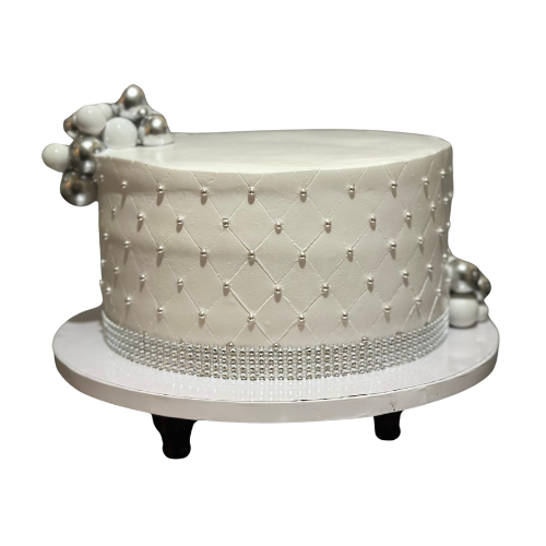 Pastel Blanco Elegante