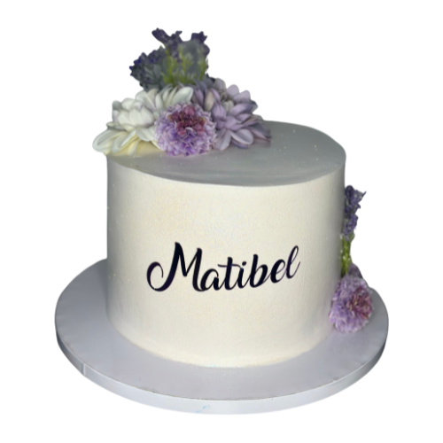 Lavender Flower Cake