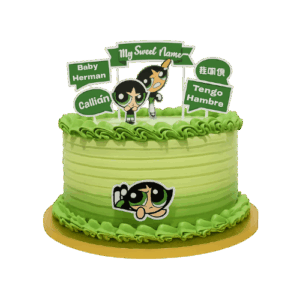 Bizcocho de Power Puff Girls