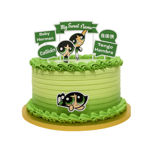 Bizcocho de Power Puff Girls